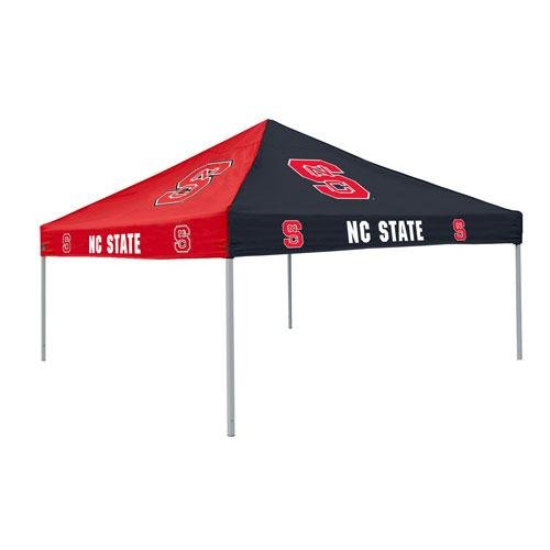 North Carolina State Wolfpack NCAA Pinwheel Colored 9'x9' Tent