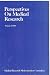 Books : Perspectives On Medical Research: Volume 3, 1991
