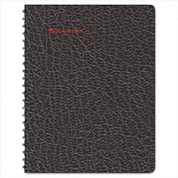 At-A-Glance 70-890-05 Monthly 800 Range Planner for 2009, Ruled 1 Month/Spread, Phone Pages, 9x11, Black