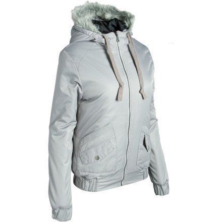 DC Shoes Damen Jacke Ogden, frost grey, XS, D065440032_frost grey_GFRD