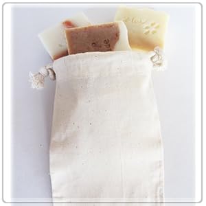 Cotton Muslin Bags Wedding Gift Bags 3x4" inch ($.35 each) Pack of 24