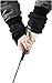 Original Turtle Fur Fleece - Golf Mitt, Heavyweight Fleece Pull Up Mitten, Black