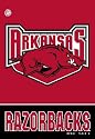 Arkansas Razorbacks NCAA 28 x 40 Vertical Flag