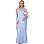 Sean Collection Sky Dress with Matching Shawl- Mother of Bride & Groom Dress. Mothers Dress Gown. Womens Long Evening Gown by Sean Collection (7282)