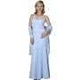 Sean Collection Sky Dress with Matching Shawl- Mother of Bride & Groom Dress. Mothers Dress Gown. Womens Long Evening Gown by Sean Collection (7282)