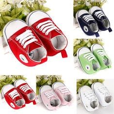 Boon@Baby Canvas Shoes Kids Soft Sneakers Boys Girls Infant toddler Moccasins