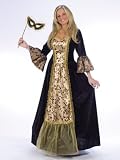 Queen Costume Princess Theatre Costumes Masquerade Ball Gown Eye Mask Included