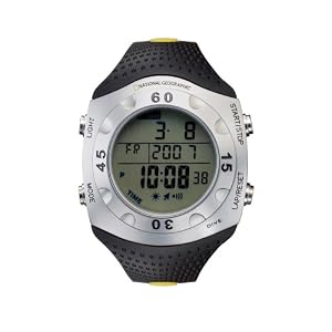 National Geographic Men's Divermaster Depth Gauge Temperature Watch #NG705GWSK