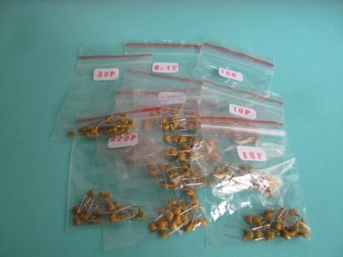 Monolithic Ceramic Capacitor Assortment Kit 21 Values total 420pcs