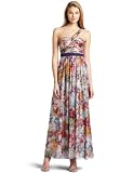 BCBGMAXAZRIA Womens Inga One Shoulder Double Strap Dress