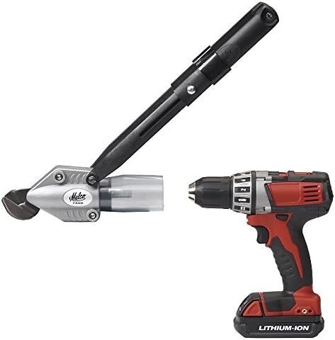 Malco Tshd Heavy Duty Siding Metal Cutting Turbo Shear Drill Attachment
