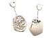 Pelion Earrings in Silver by Jeanine Payer