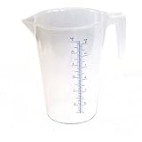 WirthCo 94150 Funnel King General Purpose Graduated Measuring Container - 3 Liter Capacity