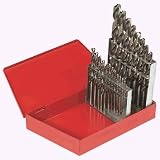 Buy (Cobalt) Drill Bits Set - 1 16in. Dia. to 1 2in. Dia., 21-Pc. Set