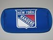 NEW YORK RANGERS Soft Spandex Beaded BOLSTER PILLOW (12 inches x 6 1/2 inches)