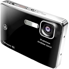 GE G1 7MP Digital Camera with 3x Optical Zoom (Black) by General Imaging