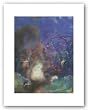 Roger and Angelica by Odilon Redon 10.5"x8" Art Print Poster