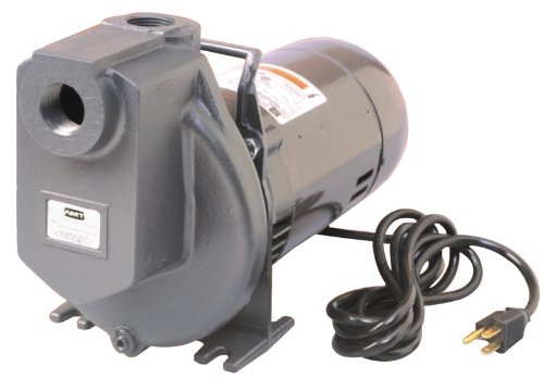 AMT Pump 4292-96 Self-Priming Utility Pump, Aluminum, 1/2 HP, 1 Phase, 115V, Curve C, 1