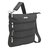 Baggallini Big Zipper Bagg- Solid Nylon Crinkle
