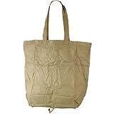 Khaki Baggallini Zipout Shopping Bag for practical travel and shopping ~ choice of color