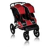 Baby Jogger Summit XC Double Stroller, Red/Black