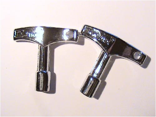 Drum Keys (1 Hex, 1 Square)