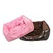 Puppia PUAU352BRLG Bed - Crown House Brown - Large, 21.3x9.5x19