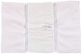 Perfect Bum 6 Piece Reusable Liner, Trifolds, White, Large