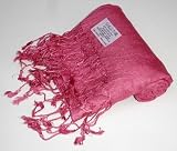 Pashmina Scarf Shawl Wrap Throw Light Plum Purple