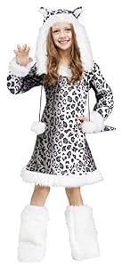 Snow Leopard Kids Costume, Large (12-14)