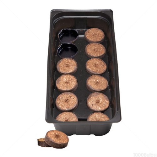 12 Pellet Jump Start Greenhouse Biodegradable Peat Pellets