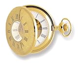 Rapport PW56 Mechanical 17 Jewel Half Hunter Skeleton Pocket Watch