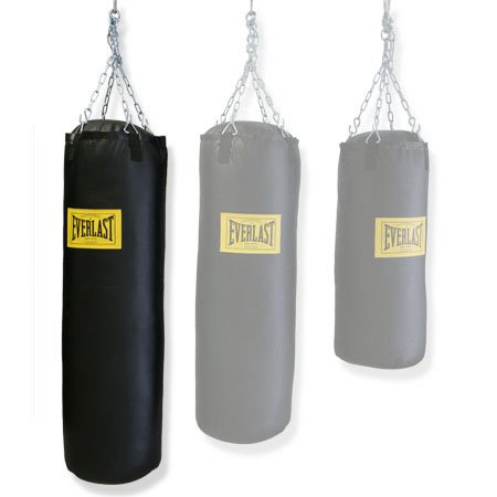 Everlast Profi Boxsack 4000 Durable Nevatear Trad Heavy Bag-Blk (26kg-123cm)