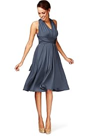 Sleeveless Pleated & Flared Multiway Dress