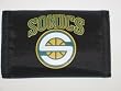 SEATTLE SUPERSONICS Team Logo Tri-Fold NYLON WALLET