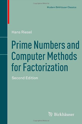Prime Numbers and Computer Methods for Factorization 081768297X pdf