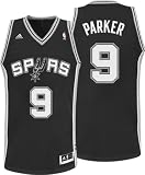 Adidas San Antonio Spurs Tony Parker Revolution 30 Swingman Road Jersey Small