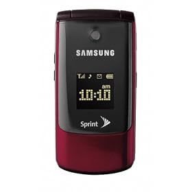 Samsung M320 Phone, Red (Sprint)