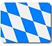 Bavaria Bavarian Flag Mousepad Mouse Pad Mat