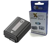 Ex-Pro Sony NP-FW50, NPFW50 High Power Plus+ - 2 Year Warranty Replacment Sony Lithium Li-on Digital Camera Battery for Sony NEX-3, NEX3, NEX-3A, NEX-3K, NEX-3DW, NEX-5, NEX5, NEX-5A, NEX-5C, NEX-5D, NEX-5DB, NEX-5HB, NEX-5K Sony Alpha A-33, A33, A-55, A55 [Updated Ex-Pro Chip - 100% Decoded]