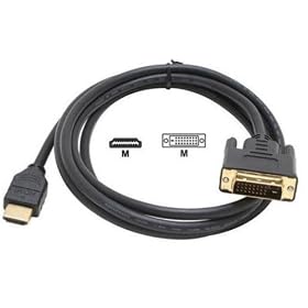Kinamax CB-HDDVI 6-Foot HDMI-to-DVI-D Male-Male Gold Plated Cable by Kinamax