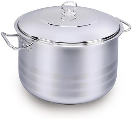 Korkmaz A1944 Astra 16 Quart Casserole Stockpot With Lid