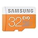 Samsung 32GB EVO Micro SDHC UHS-I Upto 48MB/s Class 10 Memory Card (MB-MP32D)