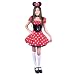 Search : Girls Large Little Miss Mouse Halloween Costume (Size 10-12)