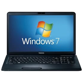 Toshiba Satellite C670-165 17.3 inch Laptop (Intel Pentium B950 2.1GHz, 4GB RAM, 640GB HDD, Windows 7 Home Premium)