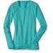 Pima Cotton Layering Crewneck Tee (Petite S Pond)