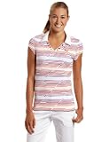 Puma Golf Women's Golf Transdry Graphic Polo Short Sleeve Polo