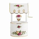 Royal Albert Old Country Roses Musical Wishing Well, 6-Inch