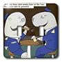 Rich Diesslins Funny Animals Cartoons - Grounded Pilot Whales - Light Switch Covers - double toggle switch