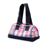 Levi's Girls 2-6x Denim Plaid Mini Tote,Pink,One Size